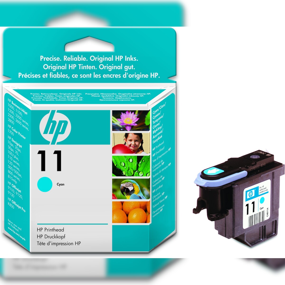 HP 11 Cyan Original Druckerpatrone Image