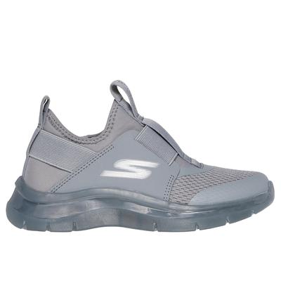 Skechers Boy's Skech Fast Ice Sneaker | Size 13.5 | Gray | Textile/Synthetic