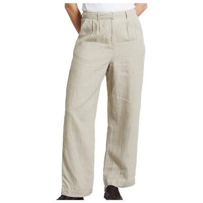 DEDICATED - Women's Pants Vickleby Linen - Freizeithose Gr M beige Image