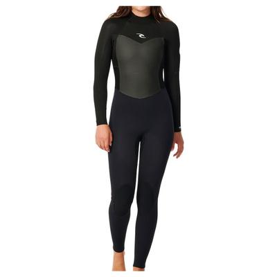 Rip Curl - Women's Omega 4/3 Steamer Back Zip - Neoprenanzug Gr 6 - Regular schwarz