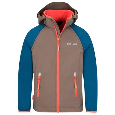 Trollkids - Kids Rondane Zip Off Jacket XT - Softshelljacke Gr 98 braun