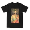 Saint Lemmy Merch Shirt uomo donna divertenti vestiti estivi in puro cotone