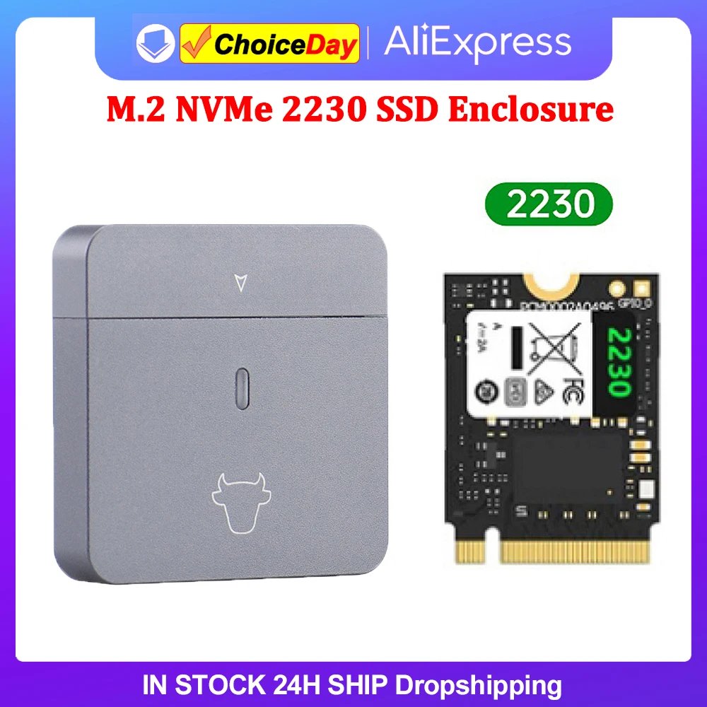 M.2 nvme 3,2 festplatten box usb3.0 gen2 mobiles festkörper gehäuse plug and play ssd gehäuse aluminium legierung für m2 ssd Image