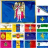Ucraina Kyiv Kurovskyi bandiera dello stato regno unito ucraina Oblast e ucraina 3 x5ft Kirovohrad