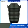 Hinefilm Tamron 20-40 pelli per lenti 2040 E Mount Lens Wrap Cover per Tamron 20-40mm F2.8 Di III
