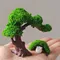 BAIUFOR Miniature paysage artificiel vert fleur arbres bricolage jardinage décoration maison de poupée accessoires fée jardin ornements