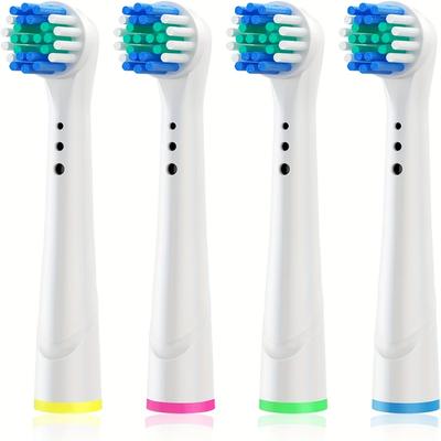 4/12/16 Pcs Replacement Toothbrush Heads, Professionalelectric Toothbrush Heads, Brush Heads Suitable For Oral B Replacementheads Refill 500/1000/1500/3000/3757/5000/7000/7500/8000