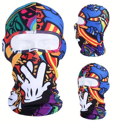 TEMU Summer Balaclava Face Mask For Men, Balaclava Hat, For Hiking Cycling Fishing