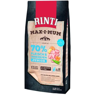 Max-i-mum Junior Huhn 12 kg Trockenfutter Hunde - Rinti