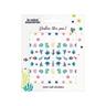 Le Mini Macaron - Under the Sea Mini Nail Stickers Unghie finte 7 g unisex