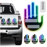 Luce di gesto della mano per auto LED segno di gesto della mano luce di avvertimento divertente con