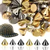 150 Stück Punk-Kugelnieten, Kegel-Spike-Nieten, Perlen, Basteln, DIY-Punk-Spikes, Flecken, Nieten, Zubehör für Kleidung, Schuhe, Handtasche