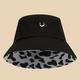 1pc Unisex Trendy Reversible Dalmatian Smile Face Bucket Hat For Vacation, Travel, Ideal Choice For Gifts