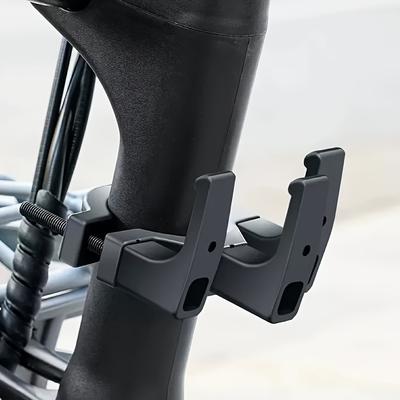 TEMU Bicycle Hook Electric Vehicle Motorcycle Hook, Punch-free Front Hanging Hook, Universal Hook, Multi-functional Hanging Heavy Object Clip Tube Hook Utv Hook Hanger Image