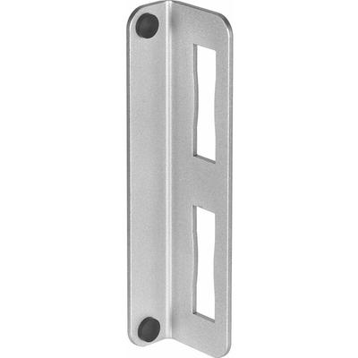 Schließblech mit Anschlag 145W, 173x36x27 mm, Kastenst. 30mm, Stahl verzinkt - AMF Image