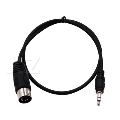 High Quality 3.5mm Male Stereo Jack To Din 5 Pin Din MIDI Male Plug Audio Extension Cord Cable