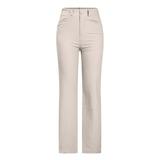 Women Khaki Pants Big And Tall Golf Pants 2024 Clearance Sales Women s Semi Elastic High Waisted Thin Casual Pants Cotton Wide Leg Pants Pants A112