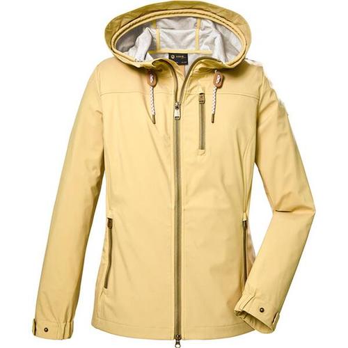 G.I.G.A. DX by killtec Damen Funktionsjacke GS 24 WMN SFTSHLL JCKT, Größe 36 in Gelb