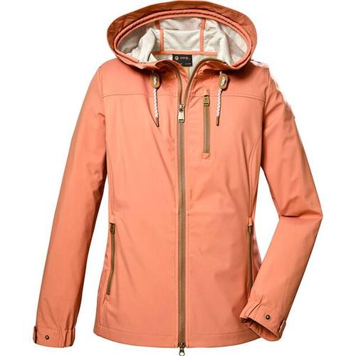 G.I.G.A. DX by killtec Damen Funktionsjacke GS 24 WMN SFTSHLL JCKT, Größe 48 in Orange