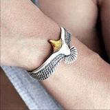 Free People Jewelry | 2x Hpdouble Tone Eagle Mountain Bracelet Silver Cuff | Color: Gold/Silver | Size: Os