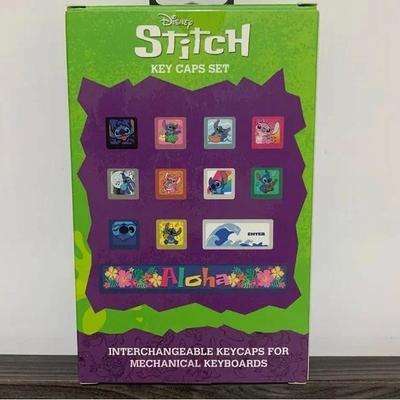 Disney Computers, Laptops & Parts | Disney Stitch Key Cap Set-(Nwt)..Interchangeable Keycaps For Mechanical Keyboard | Color: Pink/Yellow | Size: Os