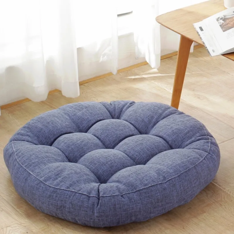 Großes Bodens itz kissen verdickt Tatami Bodens tuhl Sitzkissen polster getuftet runde quadratische große Kissen Stuhl polster Ottomane Hocker
