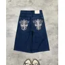 Y2K Vintage Bagyy Denim Shorts donna American Streetwear Hip-hop Harajuku Style Goth Trend Summer