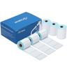 6rolls/set Thermal Label Paper, Suitable For Clabel 220b Thermal Printer, 40x30mm/1.57x1.18inch