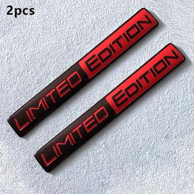 TEMU 2pcs 3d Metal Badges Decal For Rear Fender Car Motorcycle Accessories Image