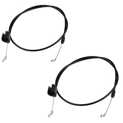 2pcs Mower Accessories Pull Wire, Mower Engine Area Control Cable For Husqvarna (mower Parts), Poulan, Poulan Pro, Rper, Sears Craftsman And Mower Parts 183281 197740 532197740 427497 532427497
