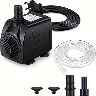 High-performance 10w Submersible Water Pump For Aquariums, Fish Tanks & Hydroponics - Quiet Operation, Adjustable Flow Rate Up To 600l/h, 3.3ft Cord