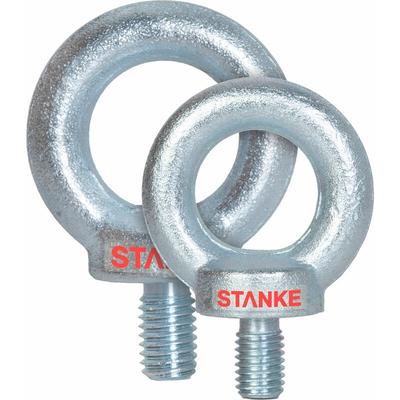 10x Ringschrauben M8 Ringschraube 8 mm Ösenschraube verzinkt - Seilwerk Stanke Image