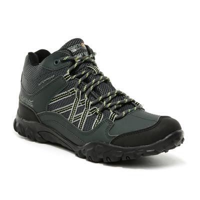 Regatta Childrens/Kids Edgepoint Stiefel (Briar Grey/Electric Lime) Image