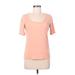 J.Crew Short Sleeve T-Shirt: Pink Tops - Women's Size Medium