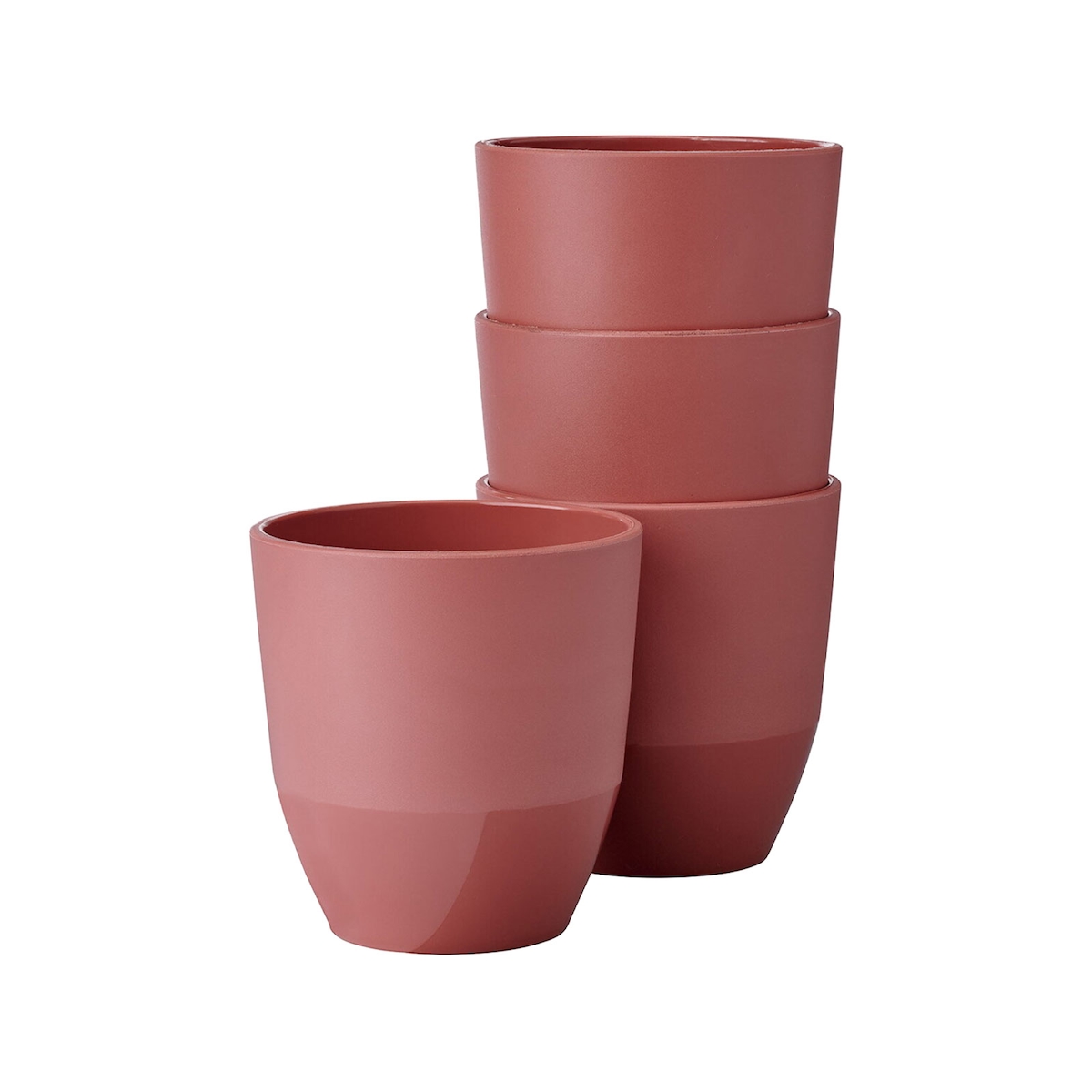 Mepal SILUETA Becher 200 ml 4er Set Vivid Mauve Image