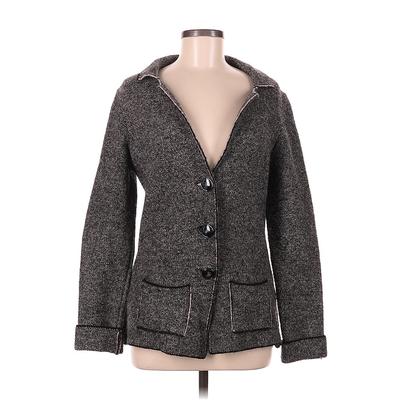 Cocogio Coat: Gray Tweed Jackets & Outerwear - Women's Size Medium