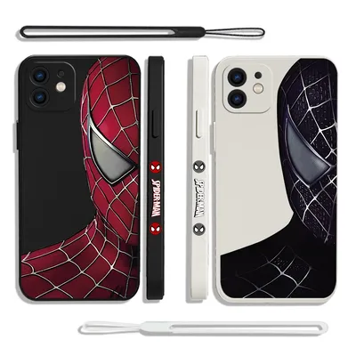 Wunder Spider-Man-Handy hülle für iPhone 15 14 13 12 11 Pro Max Mini x xr xsmax se 8 7 6s plus