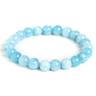 Blue Bracelet, Natural Aquamarine Bracelet, Stone Bracelet For Gift