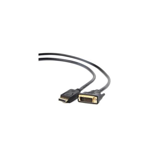 Gembird Cc-dpm-dvim-6 Videokabel-adapter 1.8 M Displayport Dvi Schwarz