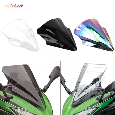 Windshield Windscreen For Kawasaki Ninja 650 ER6F EX650 2017 2018 2019 Motorcycle Accessories Wind