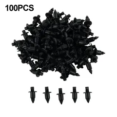 100pcs/pack Plastic Bicycle Fairing Rivet Setting Panel Fastener Clips For Honda For Suzuki For Kawasaki Fastener Clips
