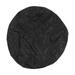 4ft Round Hot Tub Cover Oxford Fabric Folding Heat Insulation Waterproof Dustproof Pool Cover Black