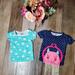 Disney Other | 12m Disney & Carter's Baby Toddler Girl Sleepwear Pajama Top Bundle | Color: Blue | Size: 9-12mb