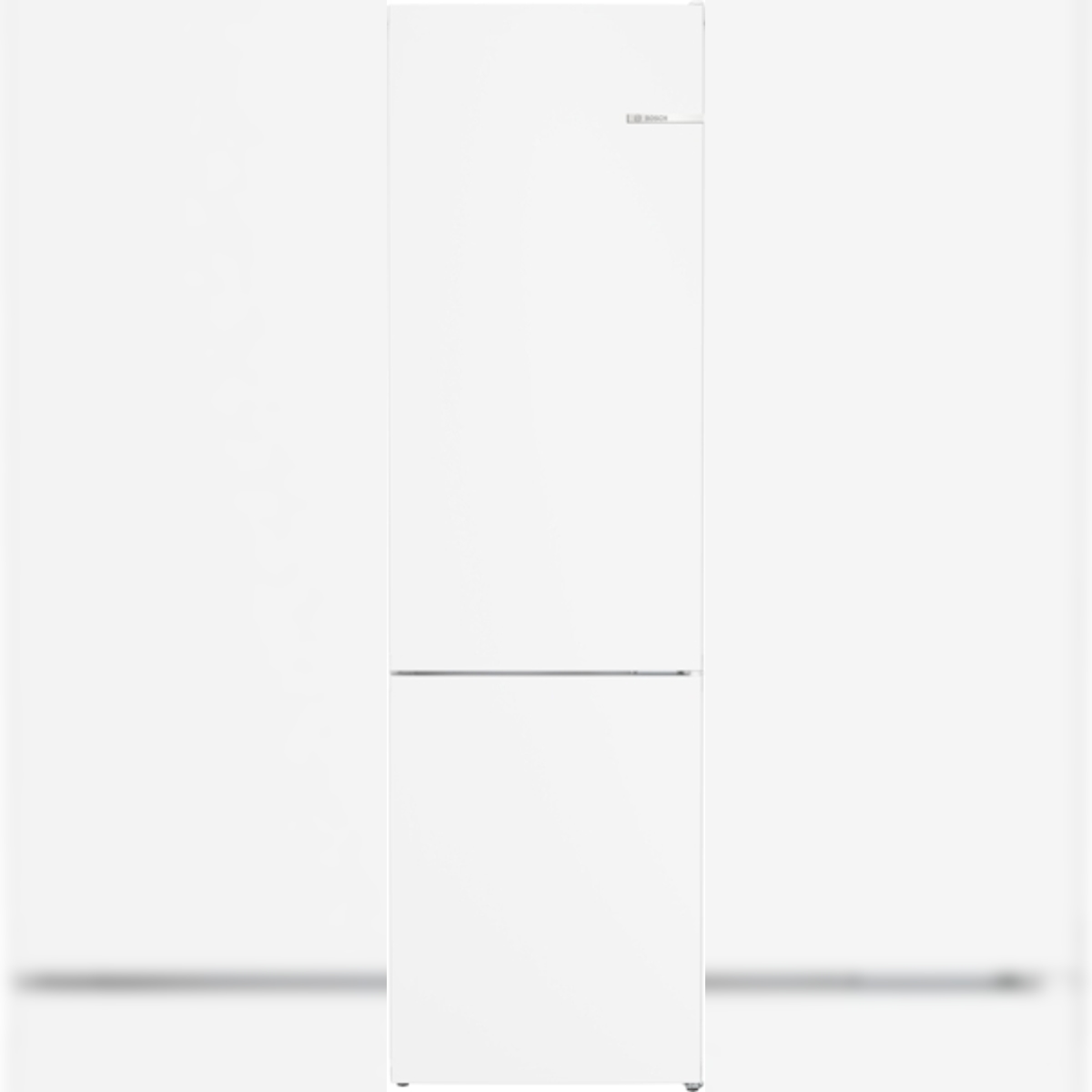 Bosch Serie 4 KGN392WCF Freistehende Kühl-Gefrier-Kombination mit Gefrierbereich unten, 203 x 60 cm, Weiß Image