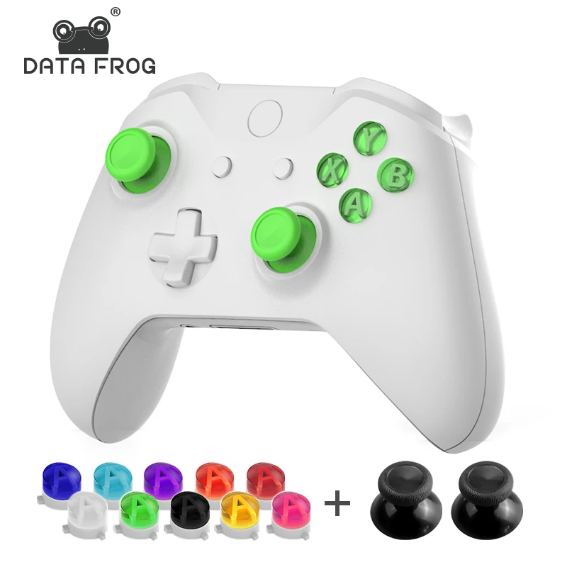 DATA FROG Ersatz ABXY-Tasten für Xbox One/Xbox One S Wireless Controller ABXY Guide Home Button für Xbox One Gamepad Image