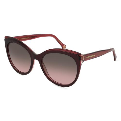 Carolina Herrera HER 0175/S Damen-Sonnenbrille Vollrand Butterfly Acetat-Gestell, rot