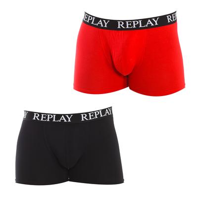 Replay Mens Pack-2 Boxers I101005 men - Multicolour - Size X-large | Replay Sale | Discount Designer Brands
