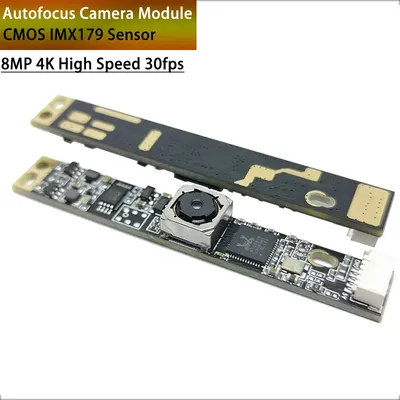 8MP 4K IP Camera Module CMOS IMX179 Autofocus 76 Degree High Speed 30fps USB Plug Play For Creality