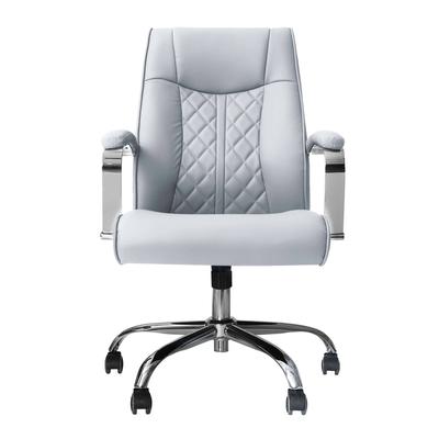 Monaco Customer Chair 16” to 23” Adjustable Seat Height, Grey - N/A