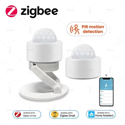 Zigbee PIR Motion Sensor Smart Menschlichen Körper Bewegung Drahtlose Infrarot Detektor ZigBee Motion Sensor Smart Home Sicherheit Alarm